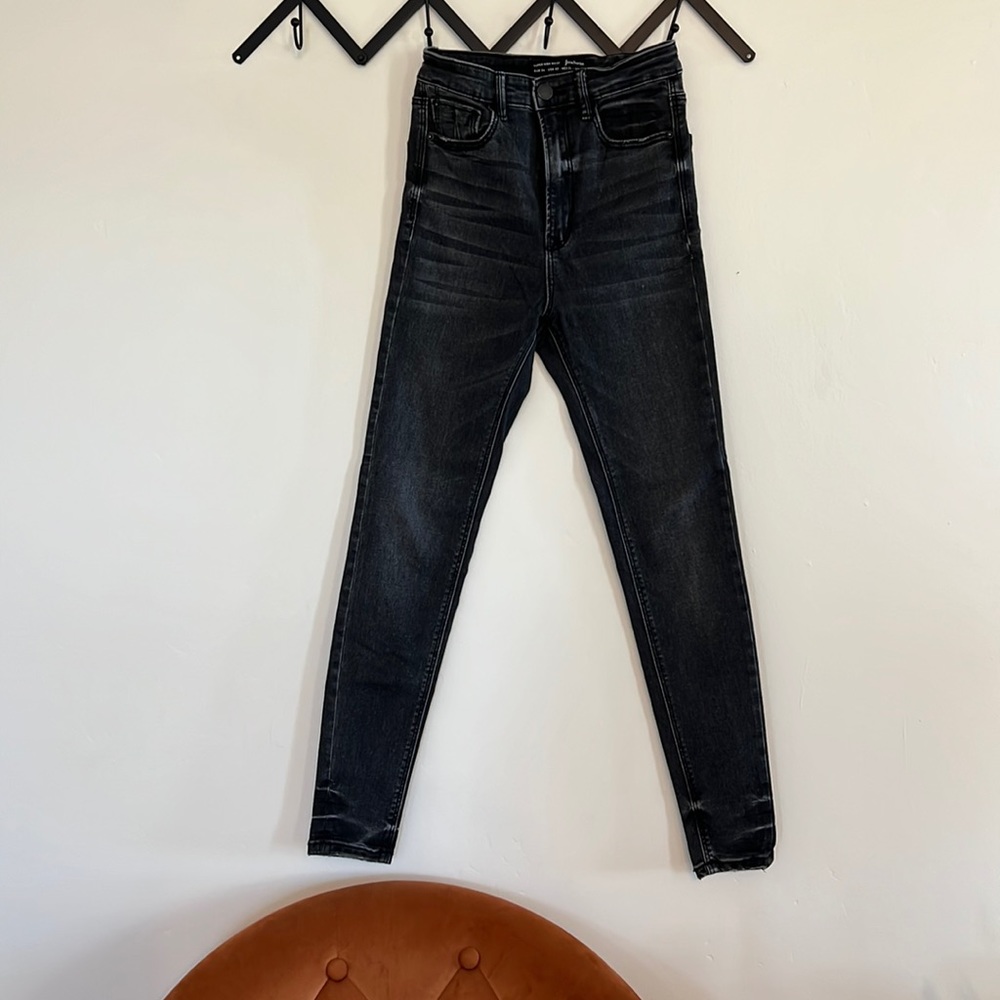 Stradivarius Super High Waist Skinny Jeans